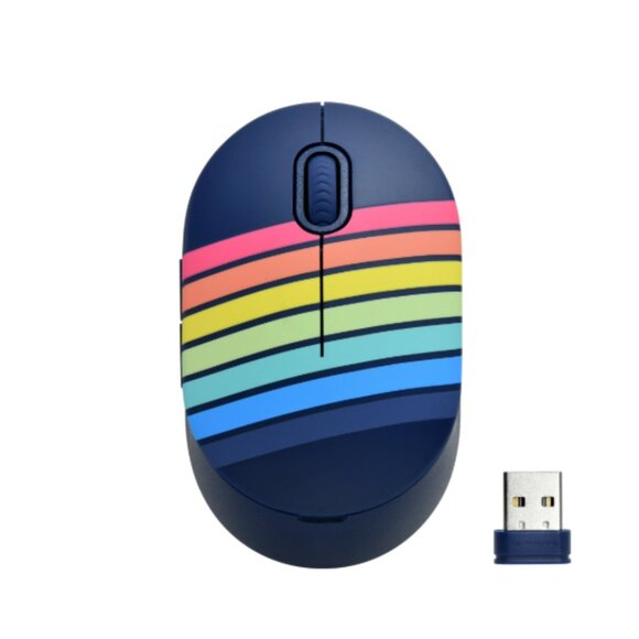 surf onn. Wireless Mouse Batteries incl. Rainbow BRAND-NEW sealed ⭐SHIPS FREE⭐ - Picture 7 of 7